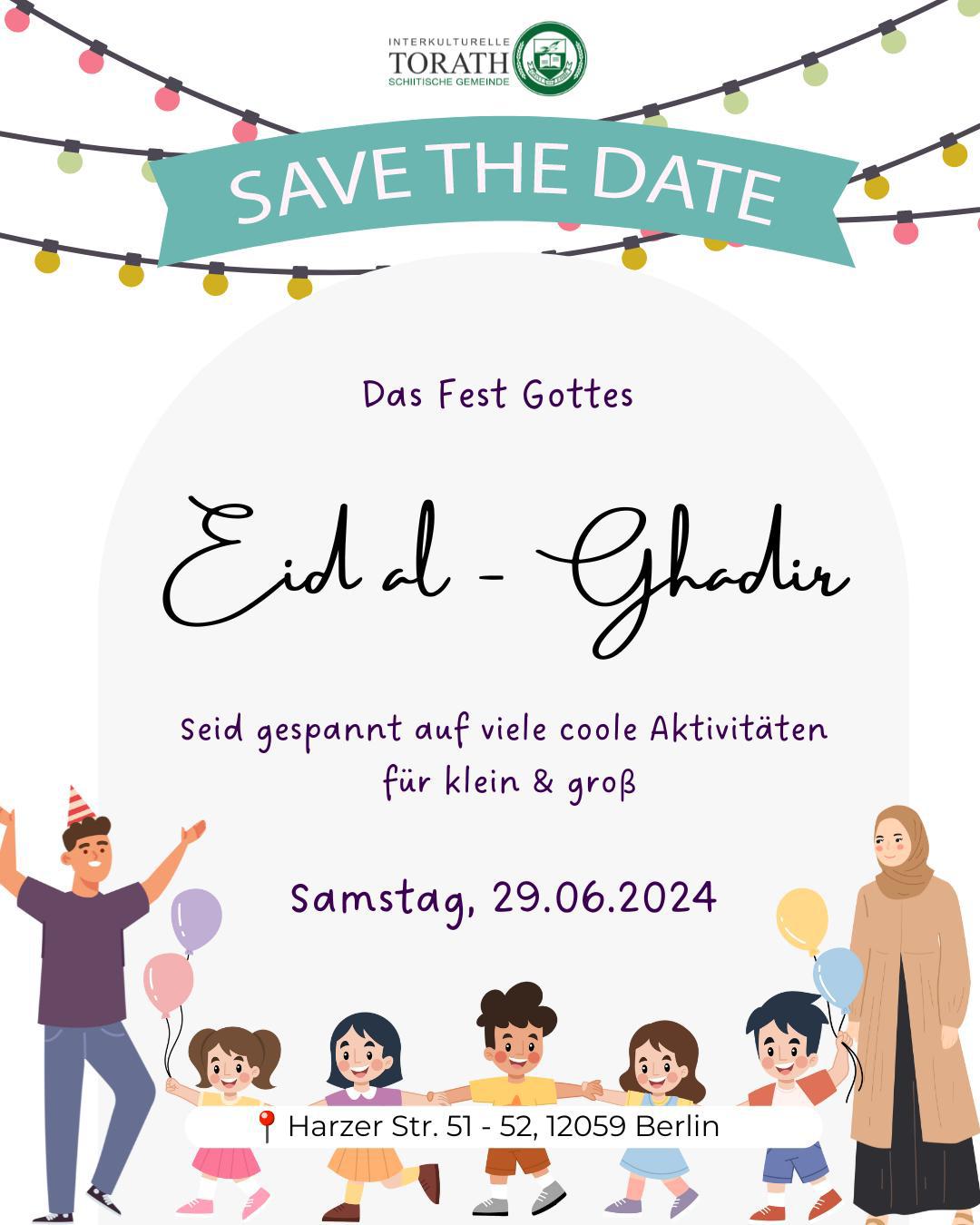 29.6. Aid al Ghadir in Berlin Veranstaltung