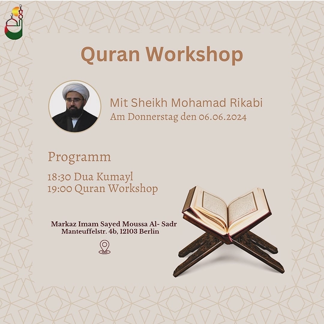6.6. Qur'an Workshop in Kurs & Seminare