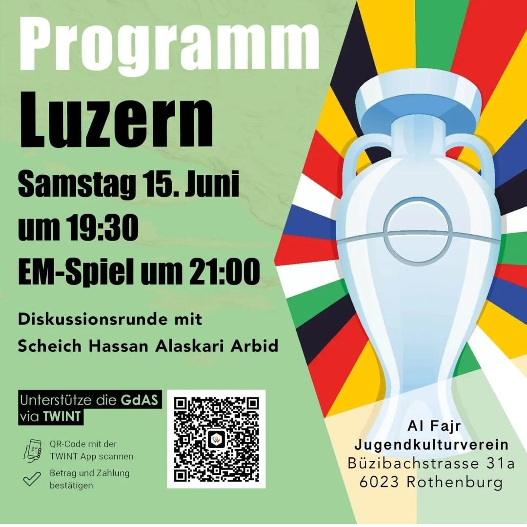 15. Juni Veranstaltung in Luzern