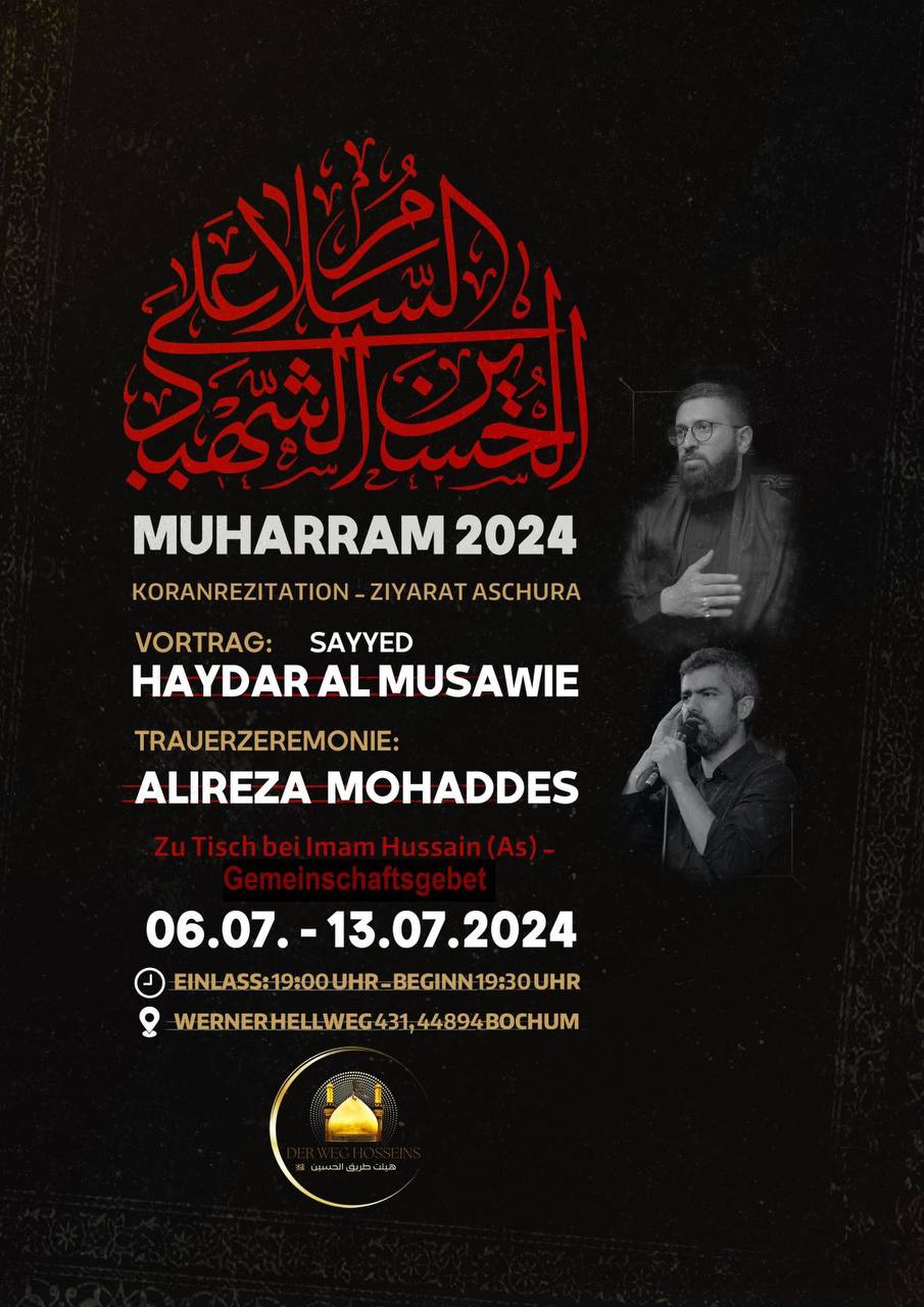 Muharram Bochum DWH 6.-13.7.