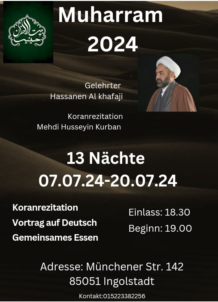 Muharram Ingolstadt 7.-20.7.