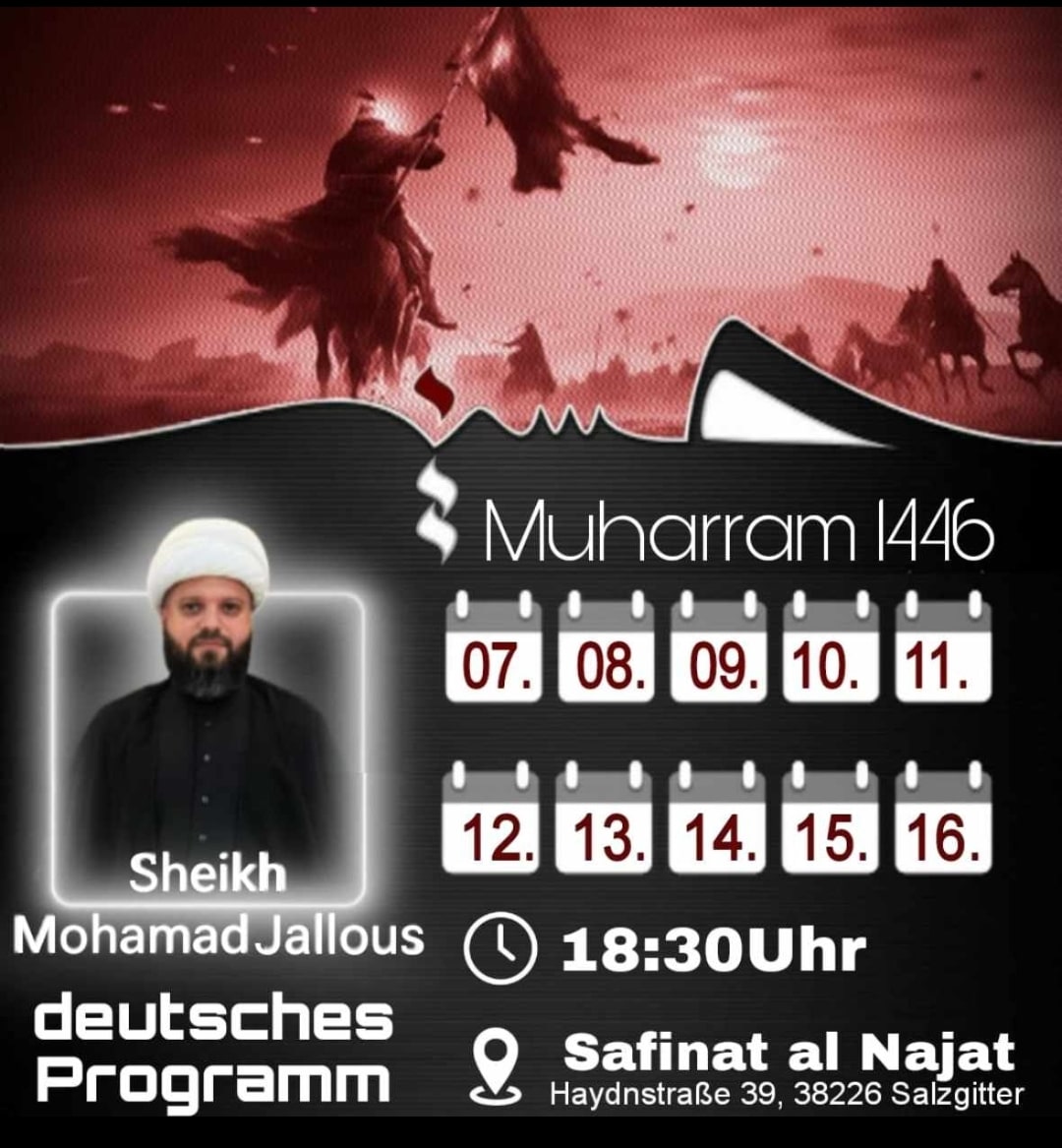 Muharram Salzgitter dt. 7.-16.7.