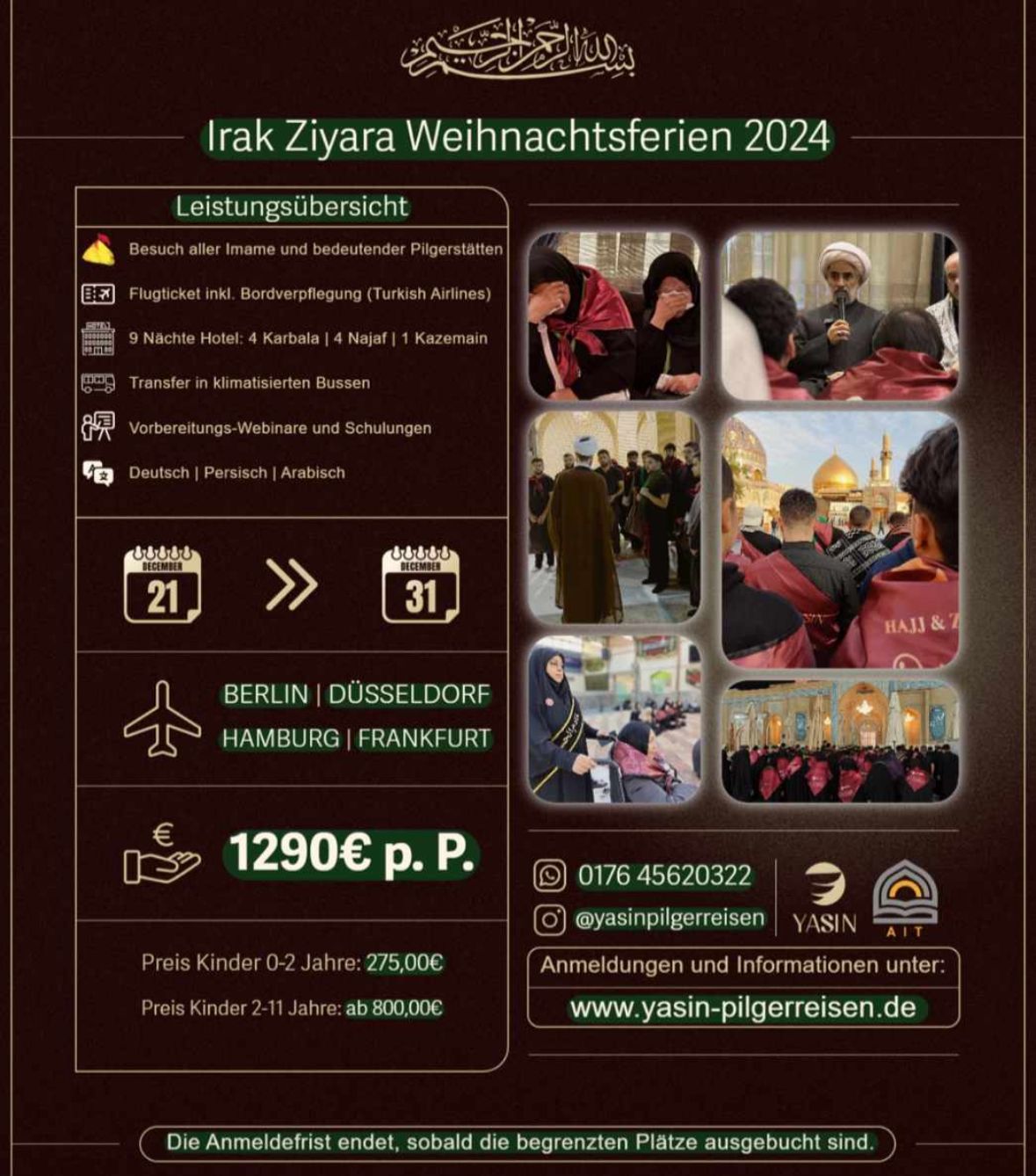 Angebote Irak Ziyarat 2024 5