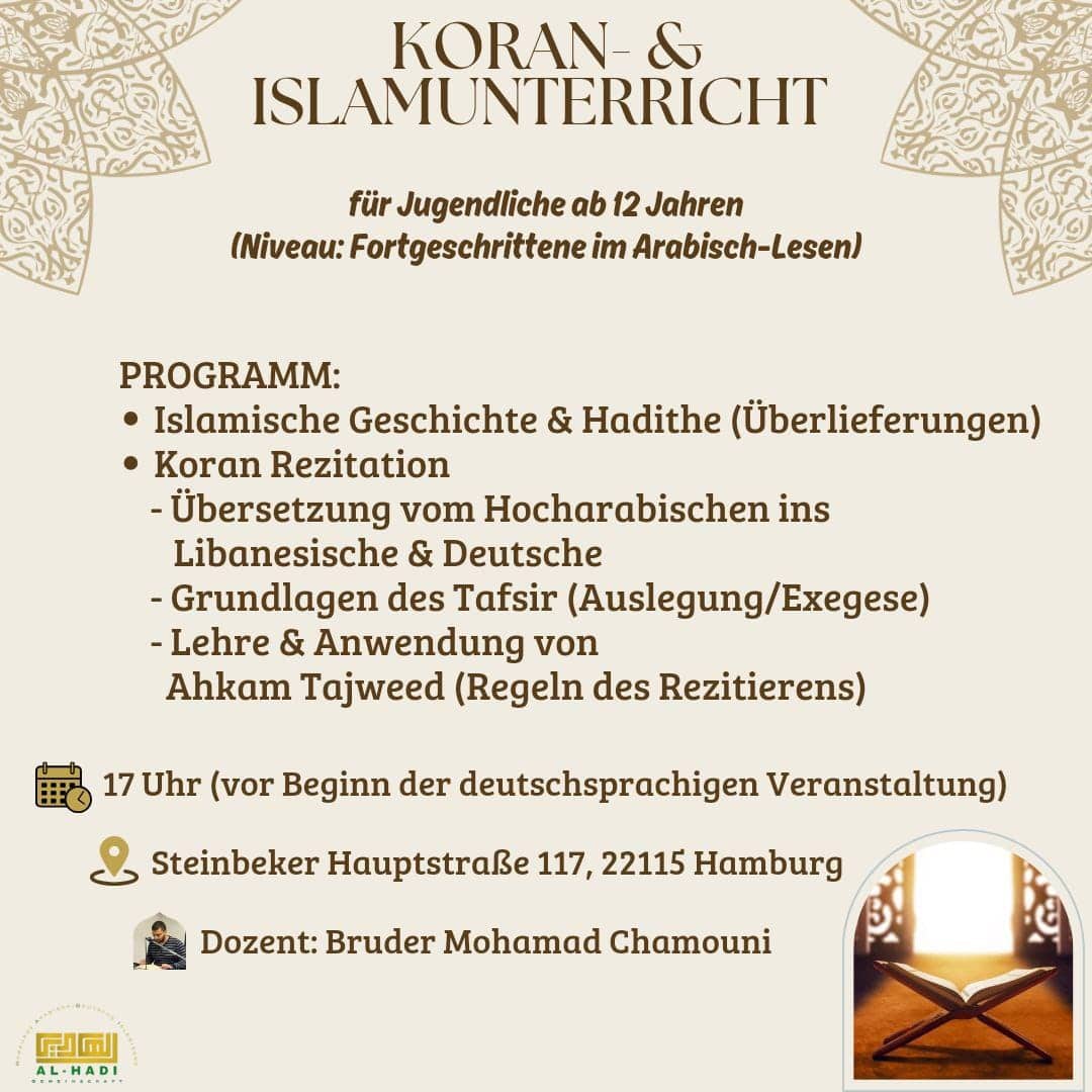 Islamische Kurse & Seminare 9