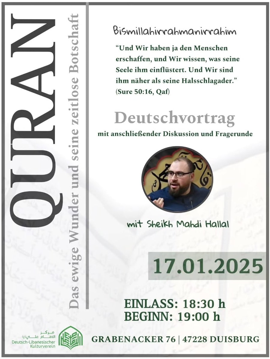 Veranstaltungen im Januar 2025 3/12