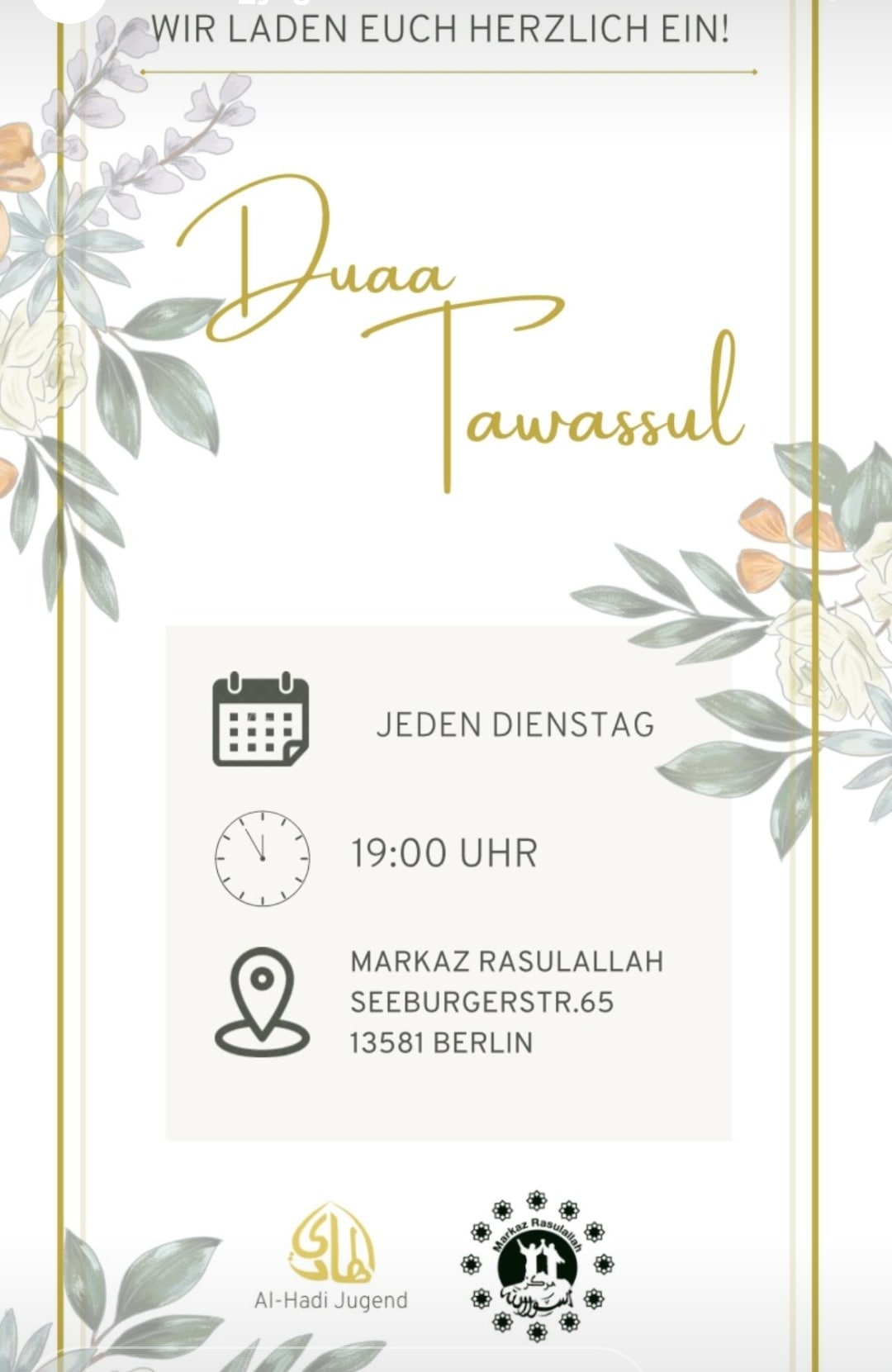 Veranstaltungen im Januar 2025 3/20