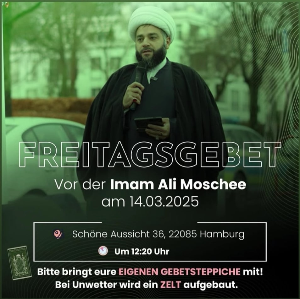 14.3. Freitagsgebet Hamburg