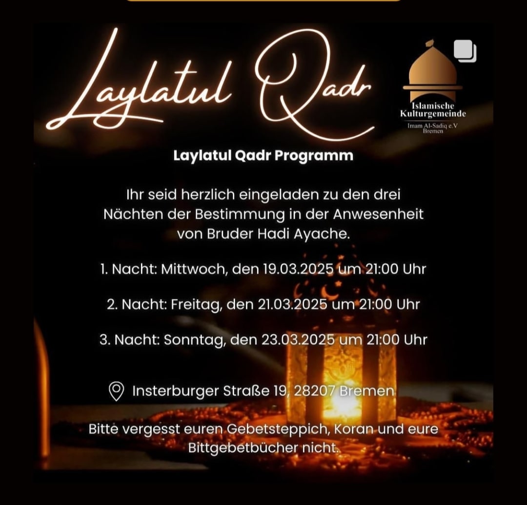 19., 21. & 23.3. Bremen