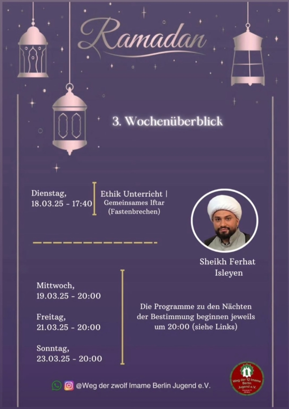 19., 21. & 23.3. WdzI Berlin
