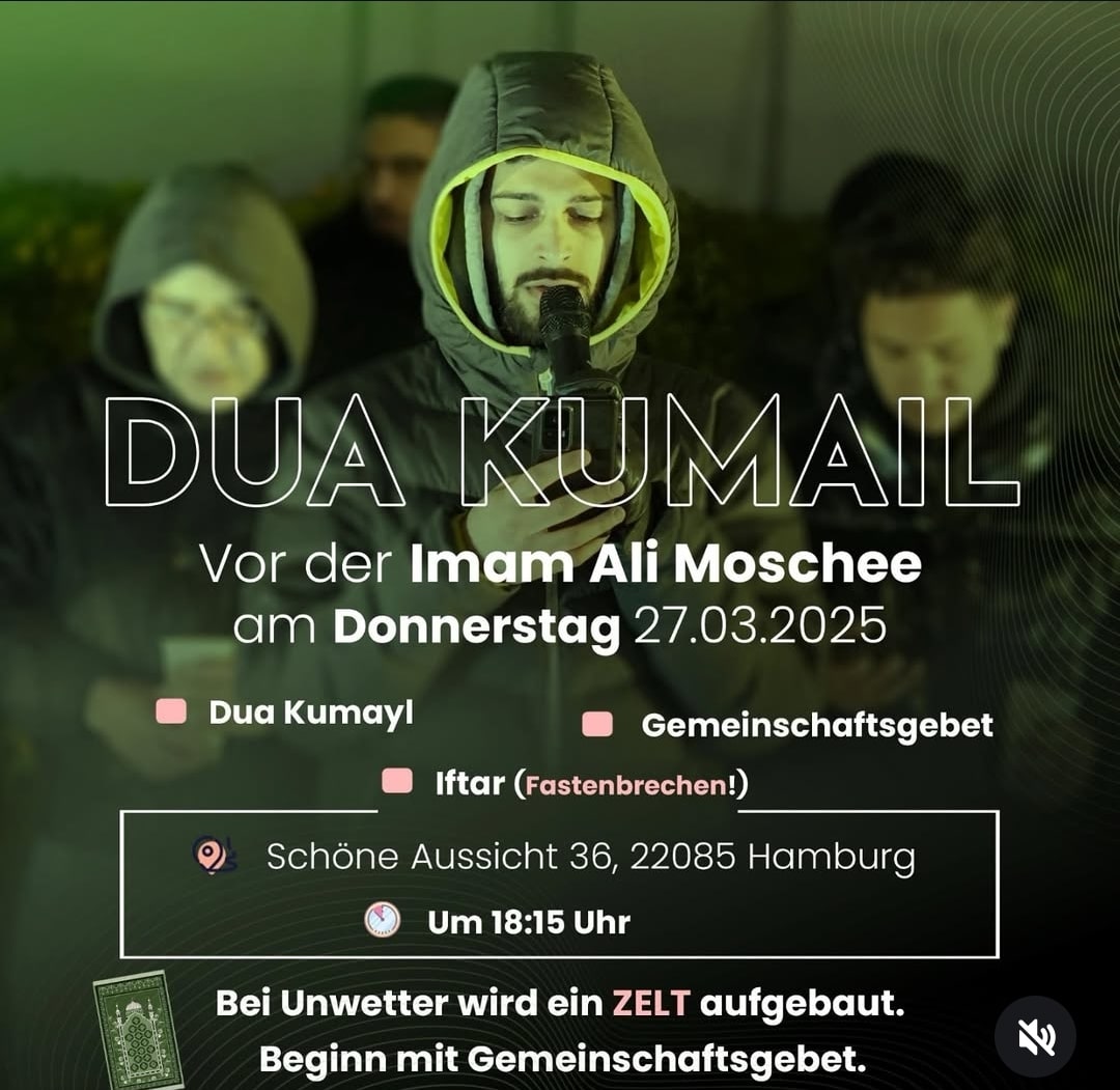 27.3. Dua Kumail Hamburg