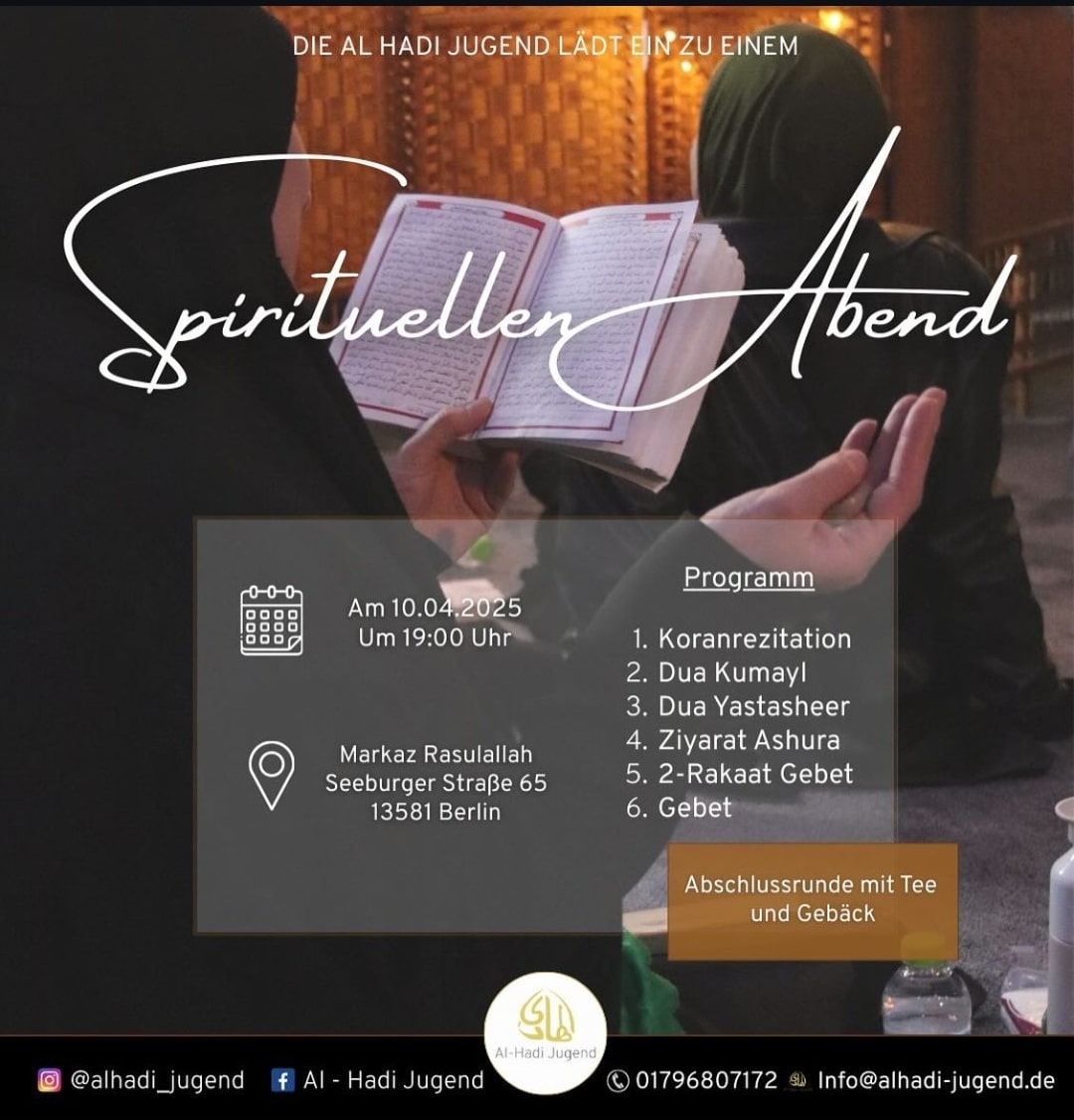10.4. Dua Kumayl Berlin