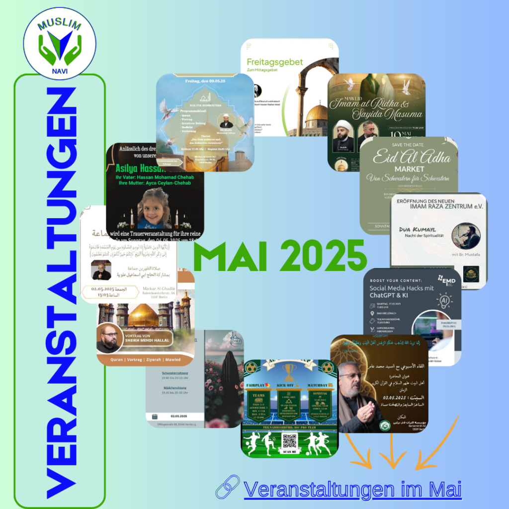 Veranstaltungen Mai 2025