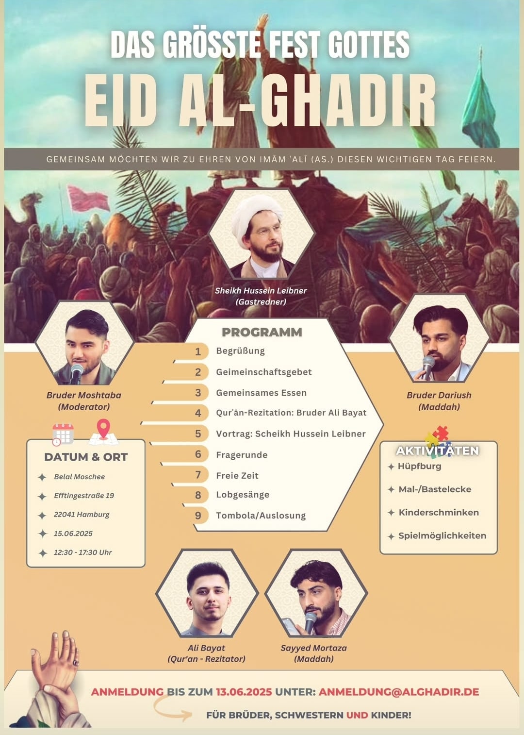 15.6. Belal Moschee Hamburg