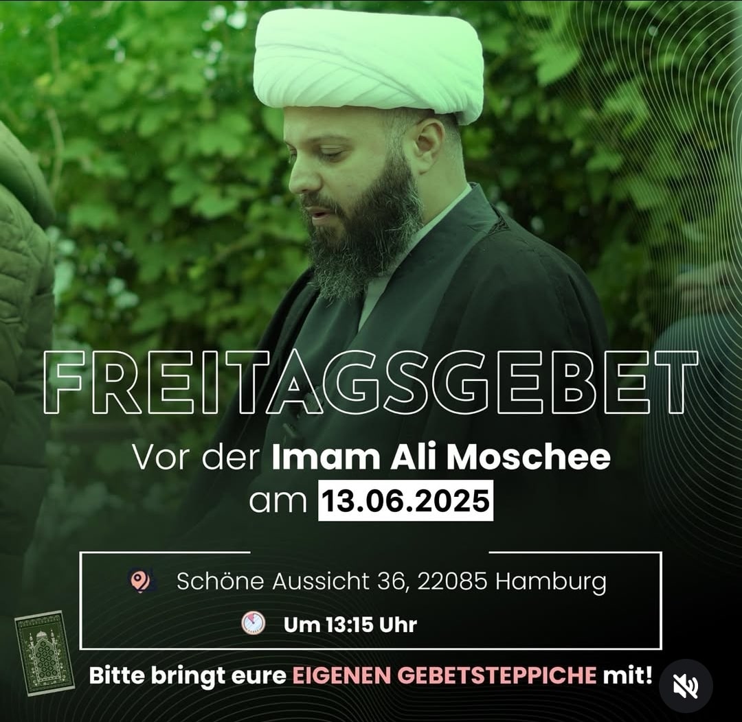 13.6. Freitagsgebet Hamburg