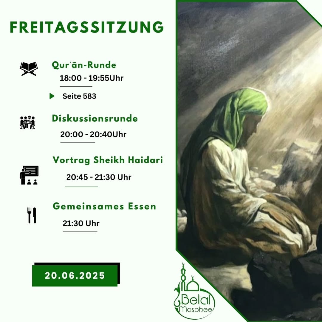20.6. Freitagssitzung