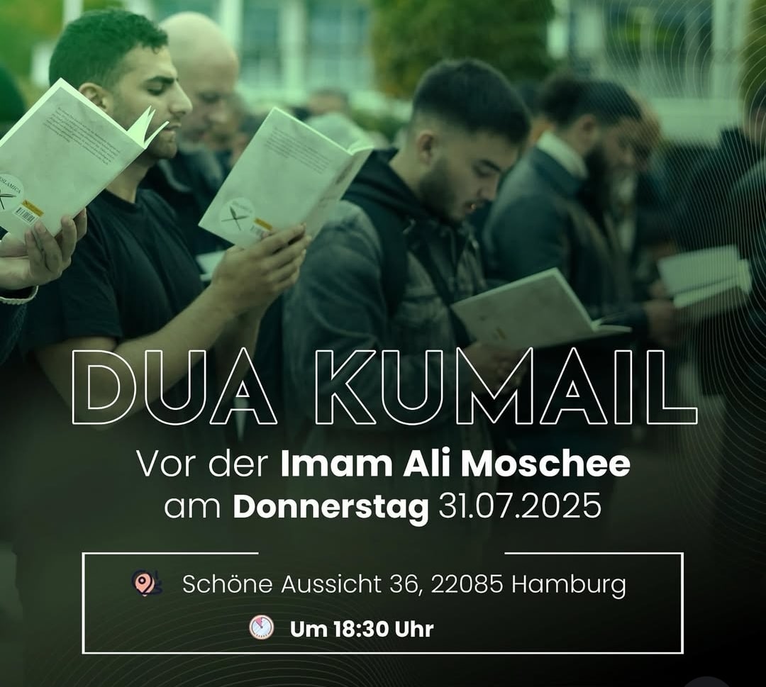 31.7. Dua Kumayl Hamburg