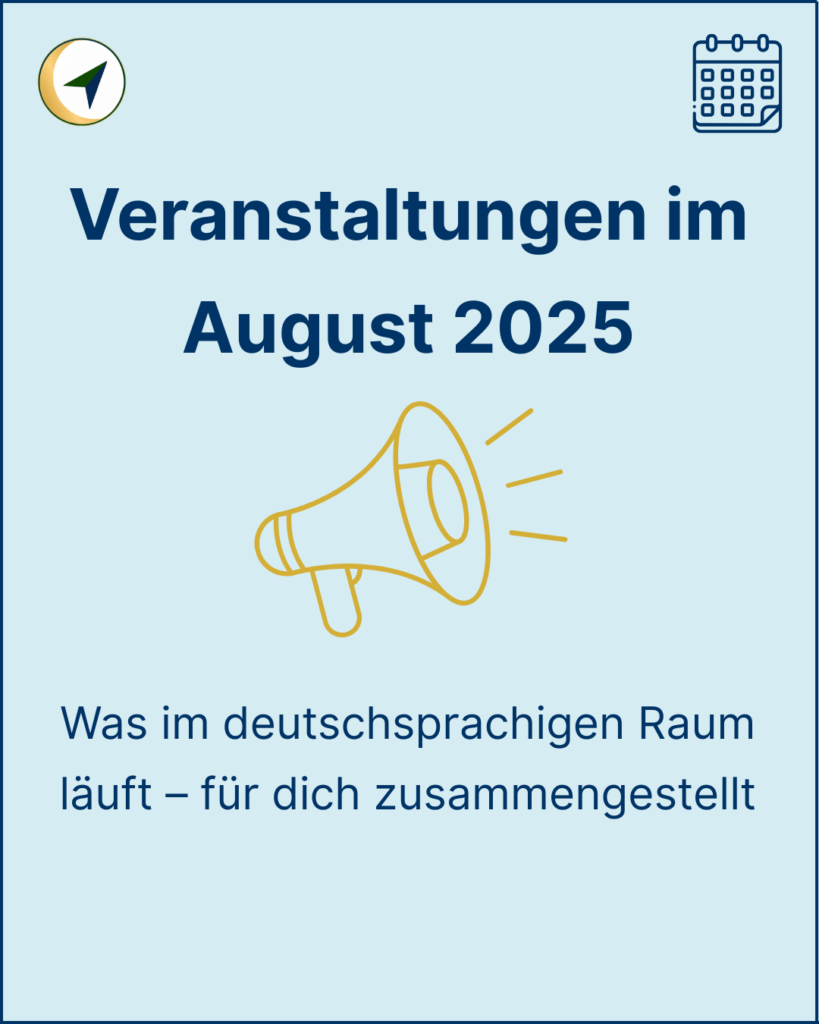 Veranstaltungen im August 2025