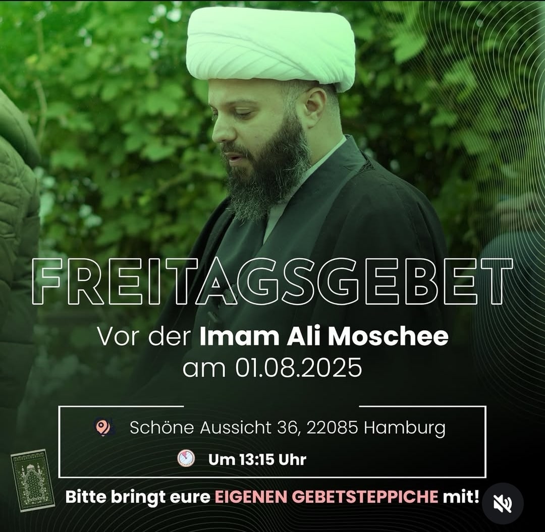 1.8. Freitagsgebet Hamburg