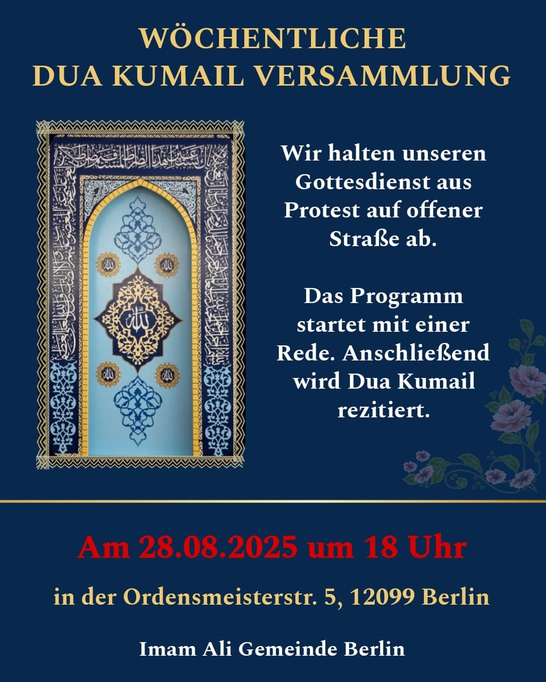 28.8. Dua Kumayl Berlin
