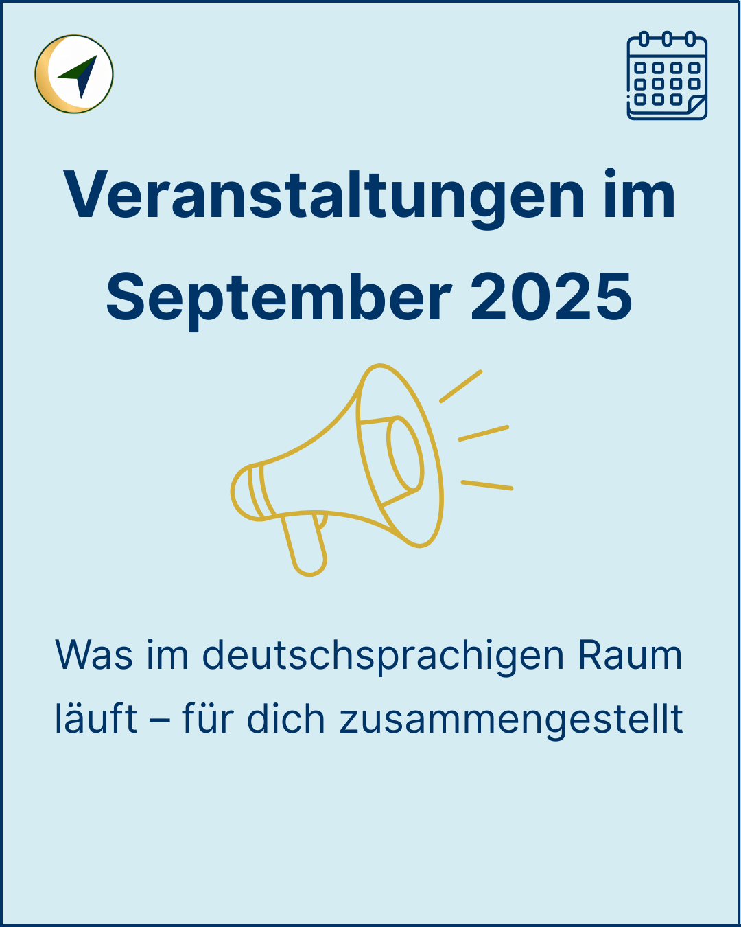 Veranstaltungen September