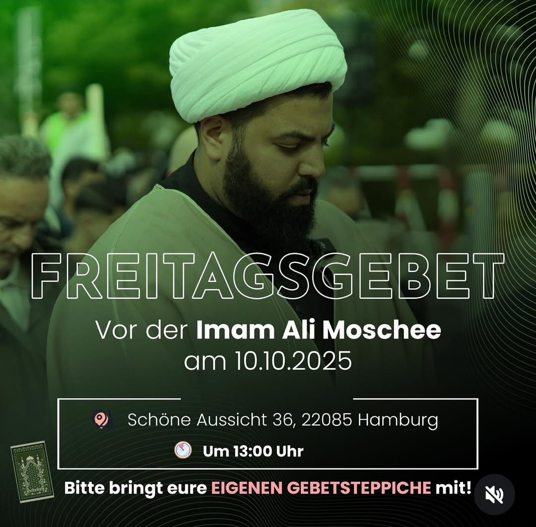 10.10. Freitagsgebet Hamburg