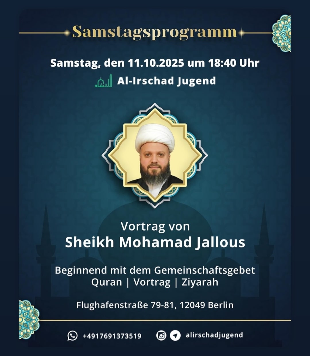 11.10. Al Irschad Berlin