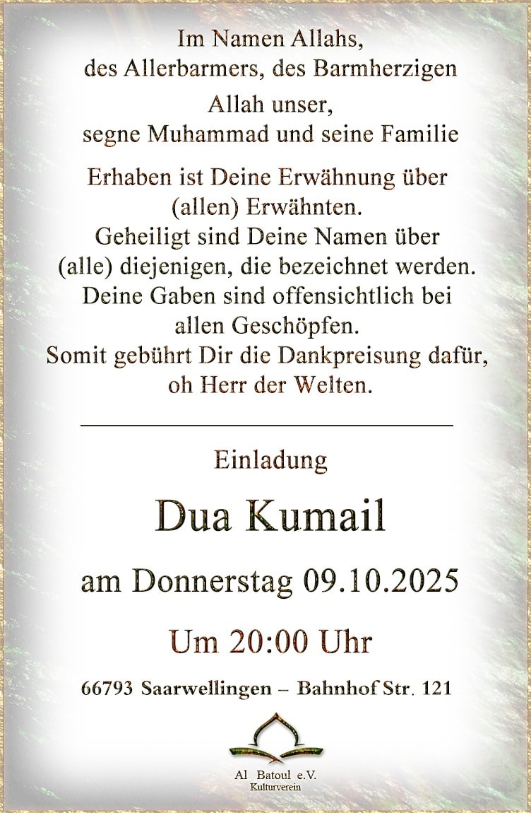 9.10. Dua Kumayl Saarwellingen