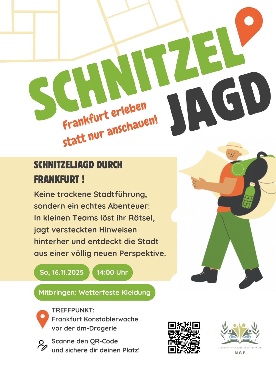 16.11. Schnitzeljagd Frankfurt