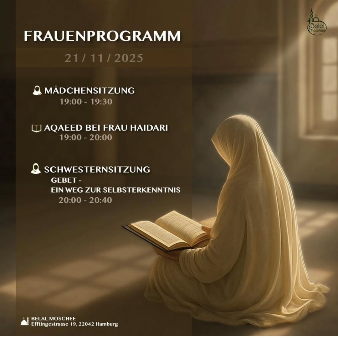 21.11. Belal Moschee Frauen