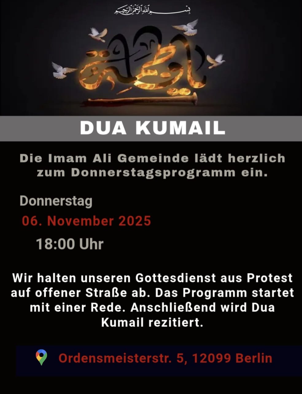 6.11. Dua Kumayl Berlin