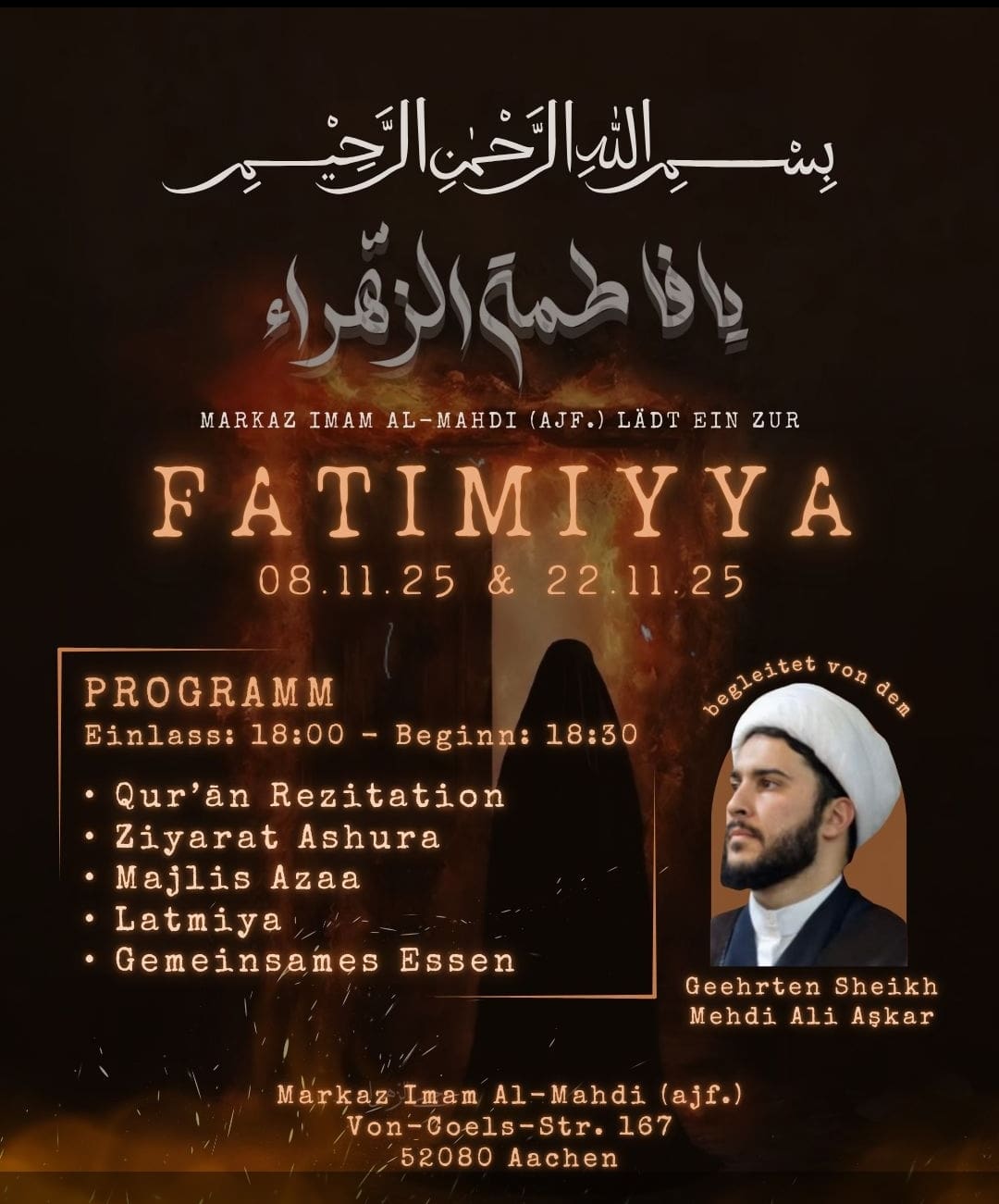 8.11. und 22.11. Aachen