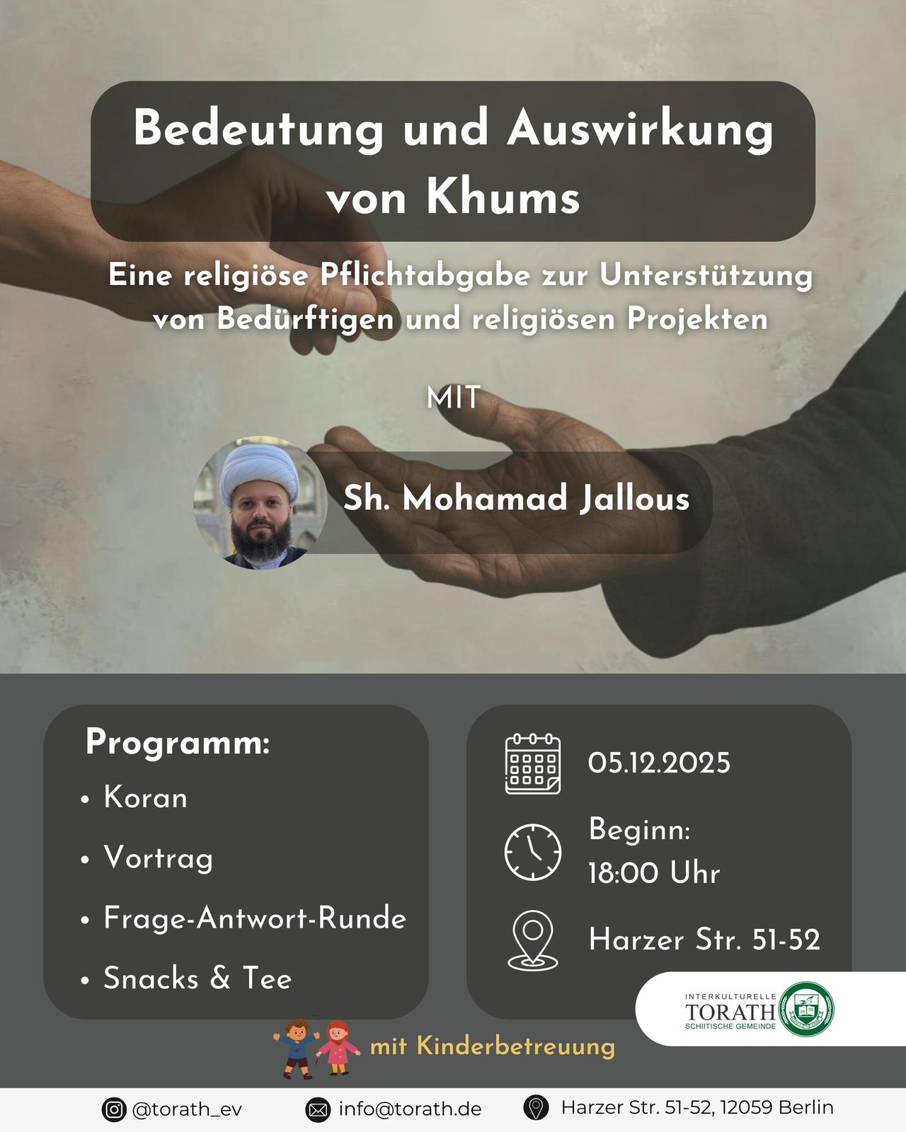 5.12. Torath Vortrag