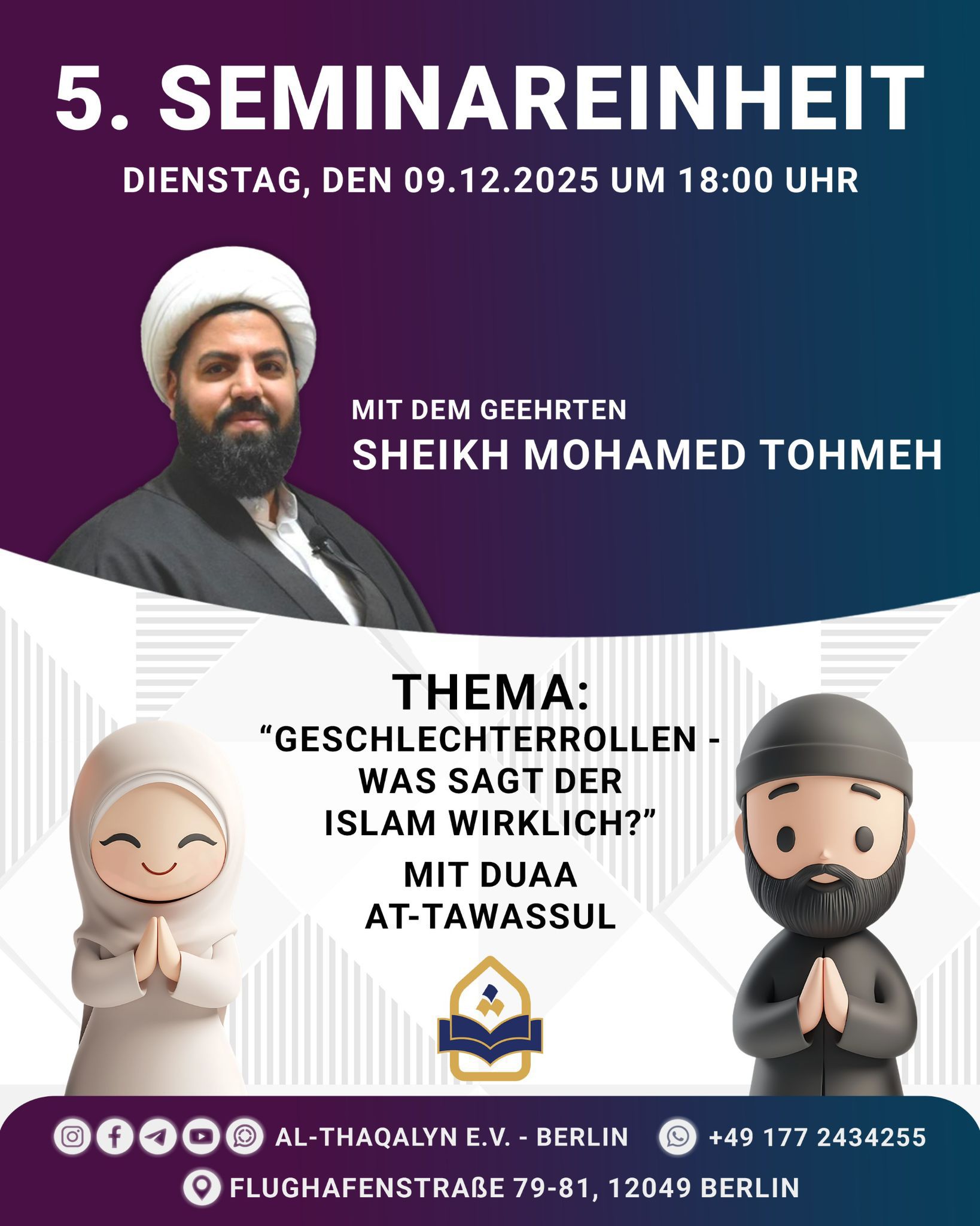 9.12. Seminar Al Thaqalyn
