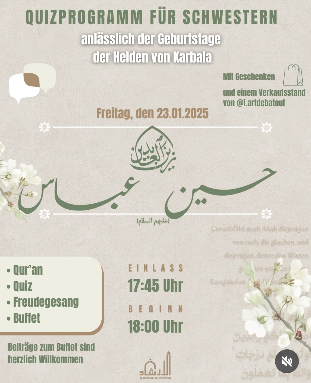 23.1. Al Irschad Schwestern