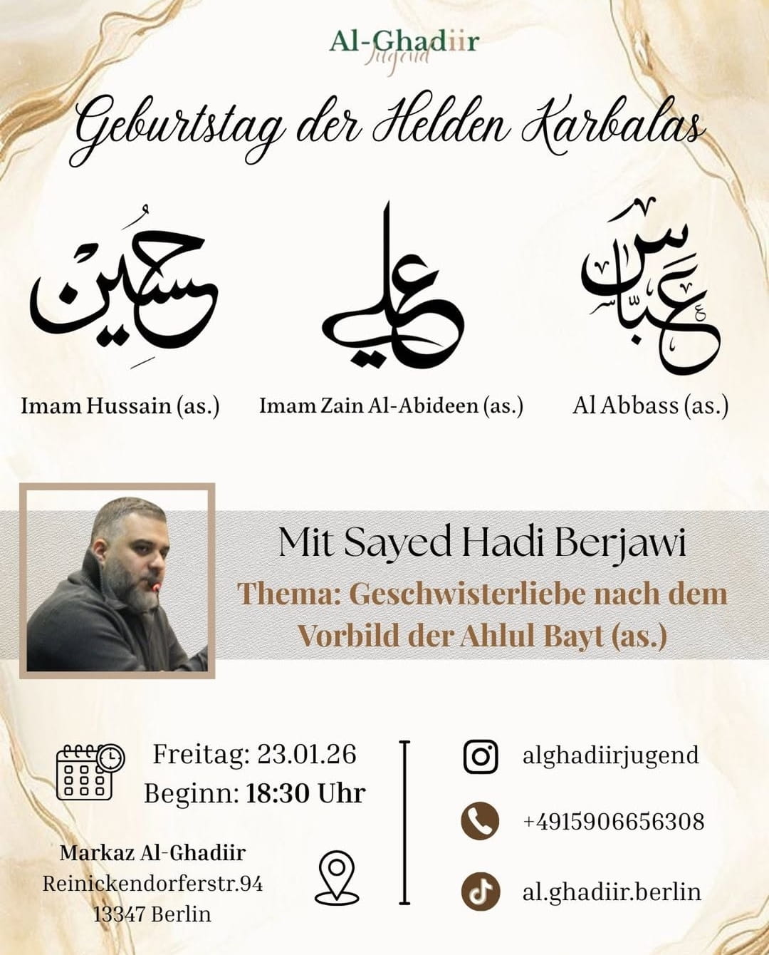 23.1. Markaz al Ghadiir