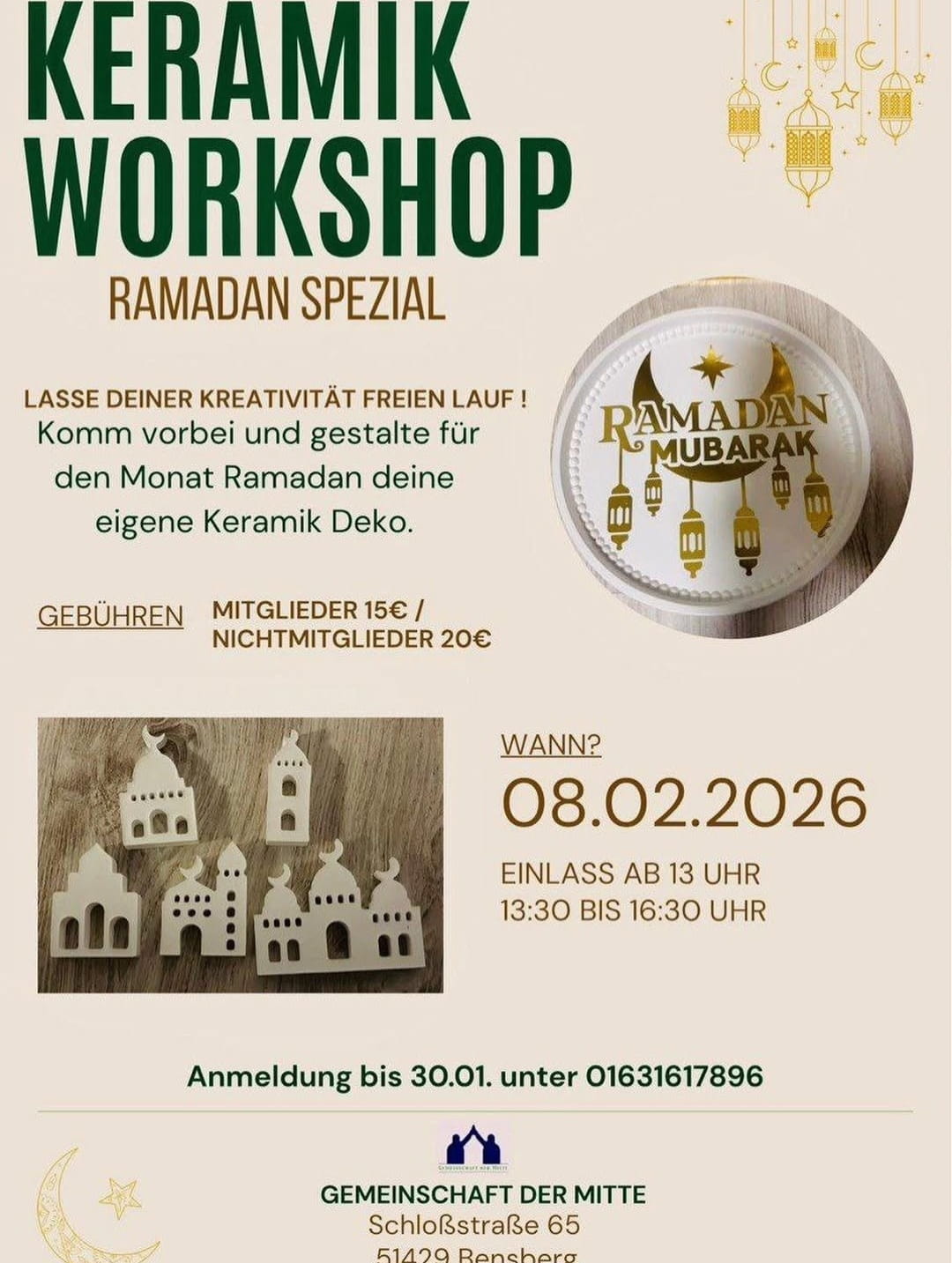 30.1. GdM Bensberg Workshop